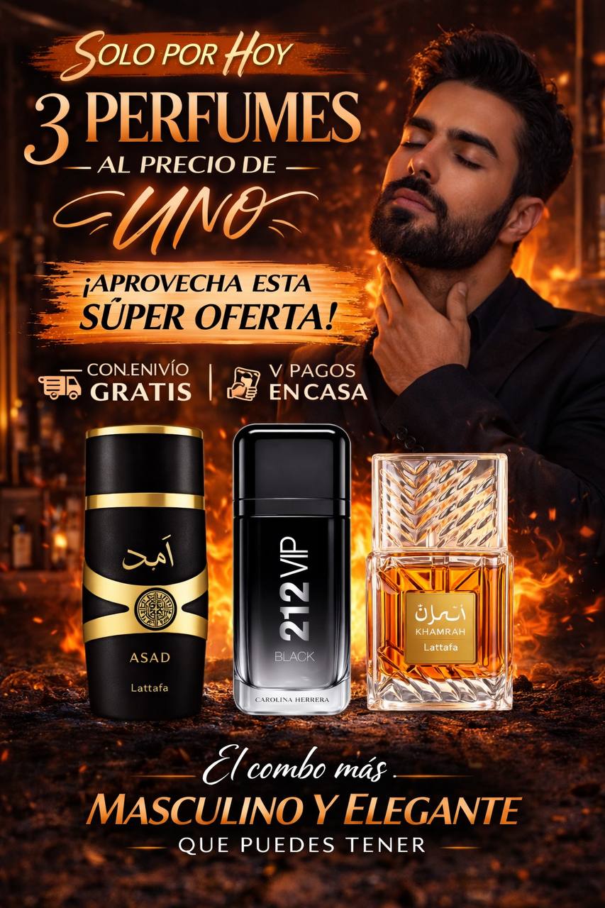 El combo más masculino y elegante que puedes tener